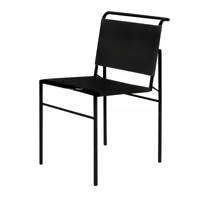 classicon - roquebrune - chaise - noir/armature noire